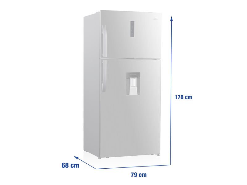 Refrigeradora-No-Frost-Oster-479-Litros-17-Pies-Cubicos-Silver-2-Puertas-Luz-Led-Dispensador-De-Agua-Manija-Externa-Display-Exterior-Bandejas-De-Vid-3-12799