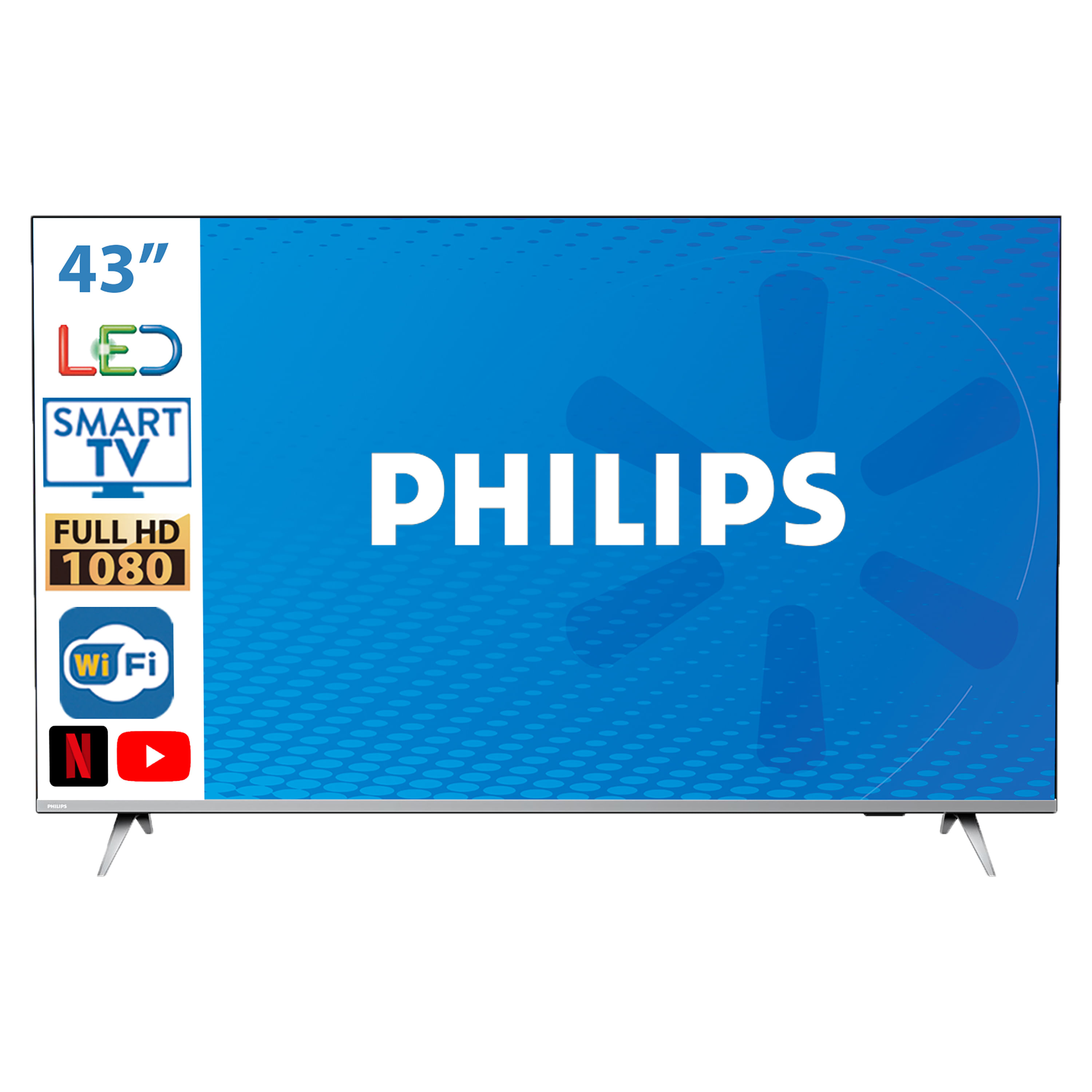 Comprar Pantalla Led Smart Tv Philips 43 Pulgadas. Modelo: Pfd5813