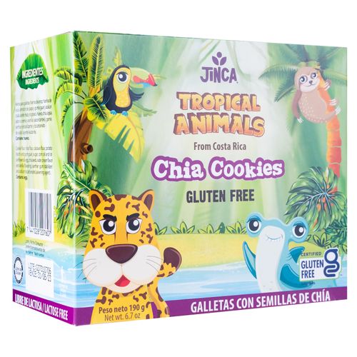 Galleta  Jinca Food  Chia Animal - 190gr