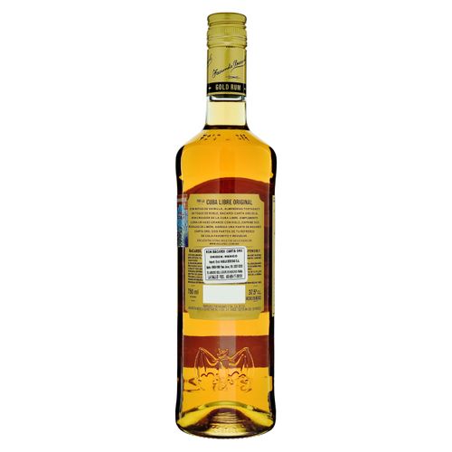 Ron Bacardí carta de oro hecho en cuba - 750 ml