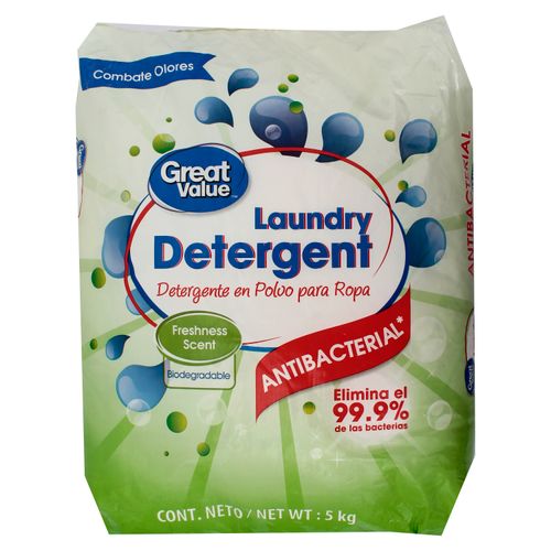 Detergente Great Value Antibacterial - 5000gr