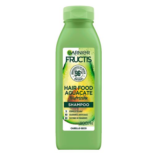 Shampoo Garnier fructis de aguacate para cabello seco - 300ml