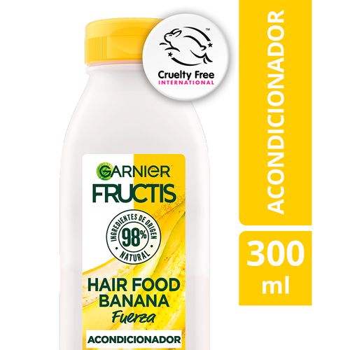 Hair Food Acondicionador De Fuerza Garnier Fructis Banana - 300ml