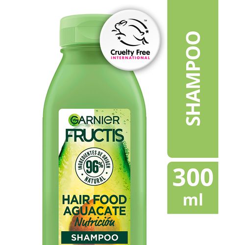 Shampoo Hair Food De Nutrición Garnier Fructis Aguacate - 300ml