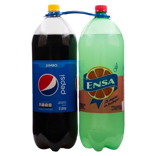 2Pk Pepsi Mas Ensa Toronja - 6000ml