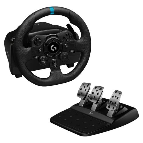 Volante y pedal Logitech ID730LOG70 G923 para PlayStation 4 y PC