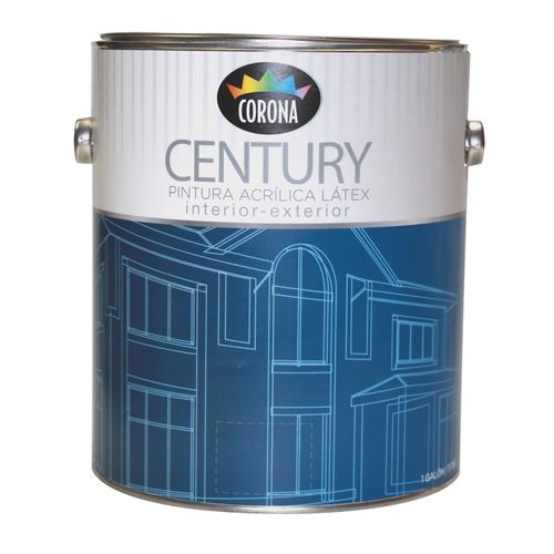 Pintura Látex Century Acrílica Color Blanco Hueso - 1 Galón