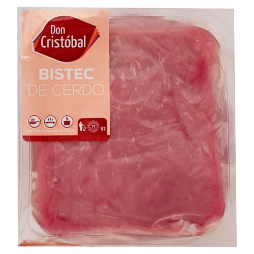 Bistec De Cerdo Empacado Dn Cristobal -Lb