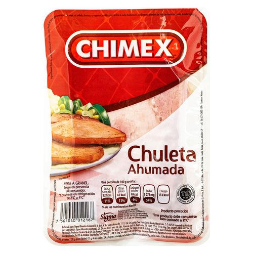 Chuleta Chimex Ahumada Empacado - 570g