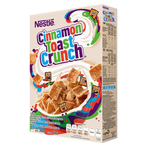 Cereal Nestle Cinnamon Toast Crunch® Canela Caja-340gr