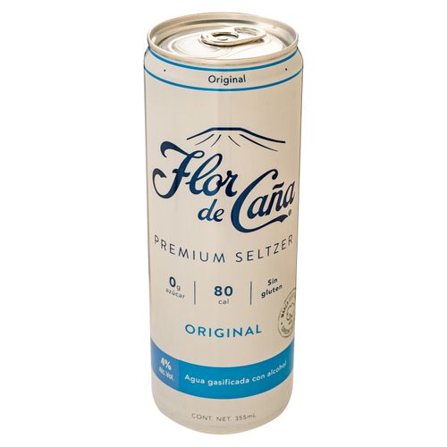 Flor de Caña Premium Hard Seltzer Fitzer -355ml