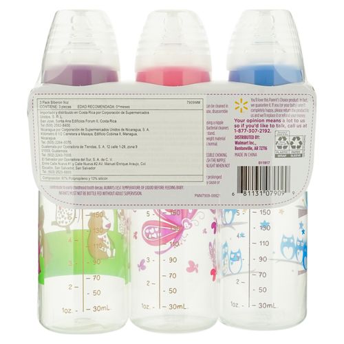 3 Pack Biberon Parents Choice - 90oz