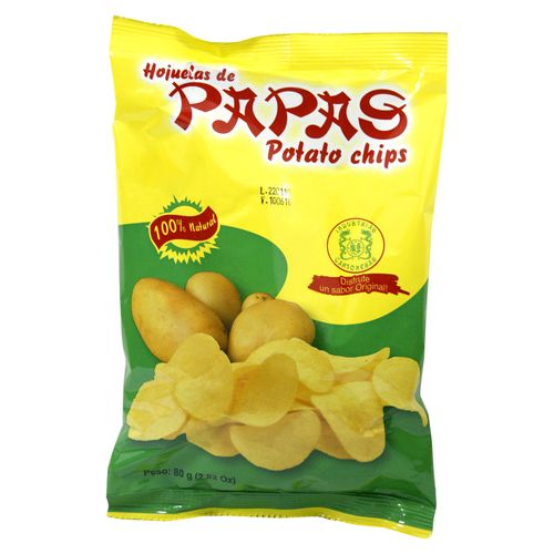 Snack Cantonesa Hojuelas De Papa  - 80 g