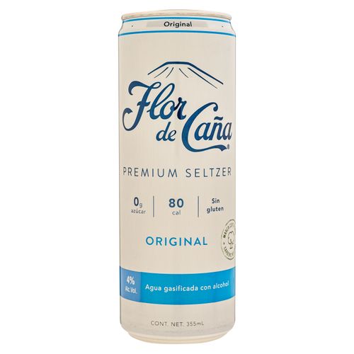 Flor de Caña Premium Hard Seltzer Fitzer -355ml