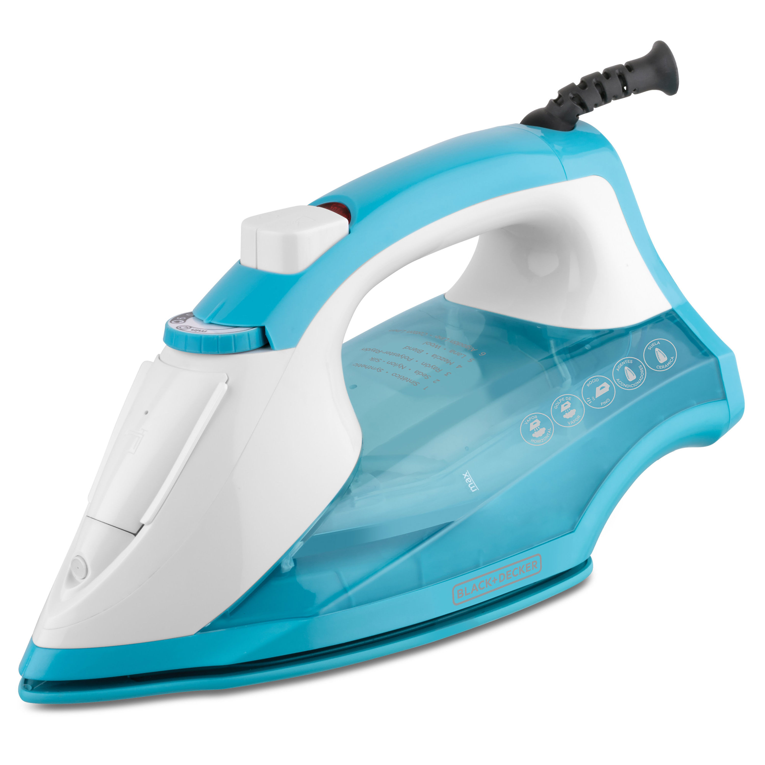 Comprar Plancha Black & Decker Ceramica Glid Blue