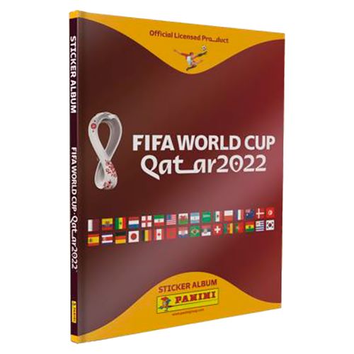 Álbum tapa dura de postales Panini Mundial de fútbol FIFA Qatar 2022  Unidad
