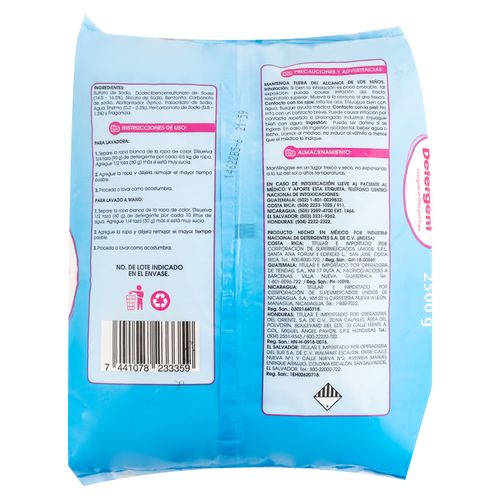 Detergente en Polvo Great Value Aroma Brisas del Encanto - 2500 g
