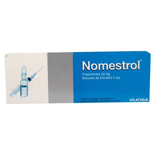 Nomestrol Ampolla + Jeringa 2 ml