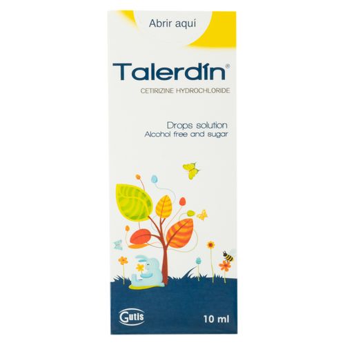 Talerdin Gutis Gotas - 5mg - 10ml