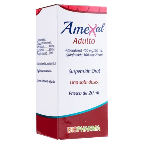 Suspensión Amexal Adulto 400Mg/ 300Mg  - 20ml
