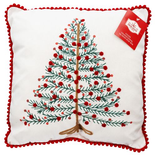 Cojin Holiday Time Tradicional - 35.5X35.5cm