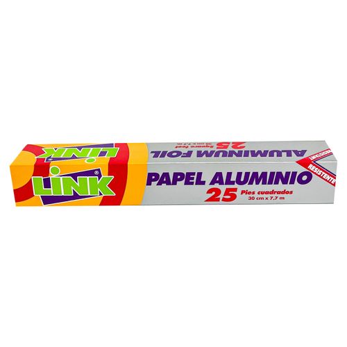 Papel Aluminio Link 75Pies 1Ea