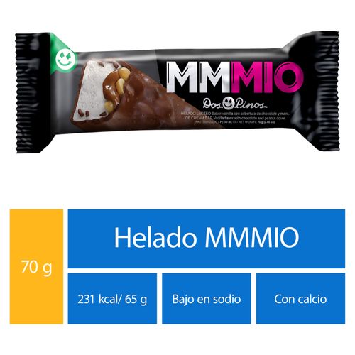 Helado Dos Pinos Mmmio Vainilla - 70 gr