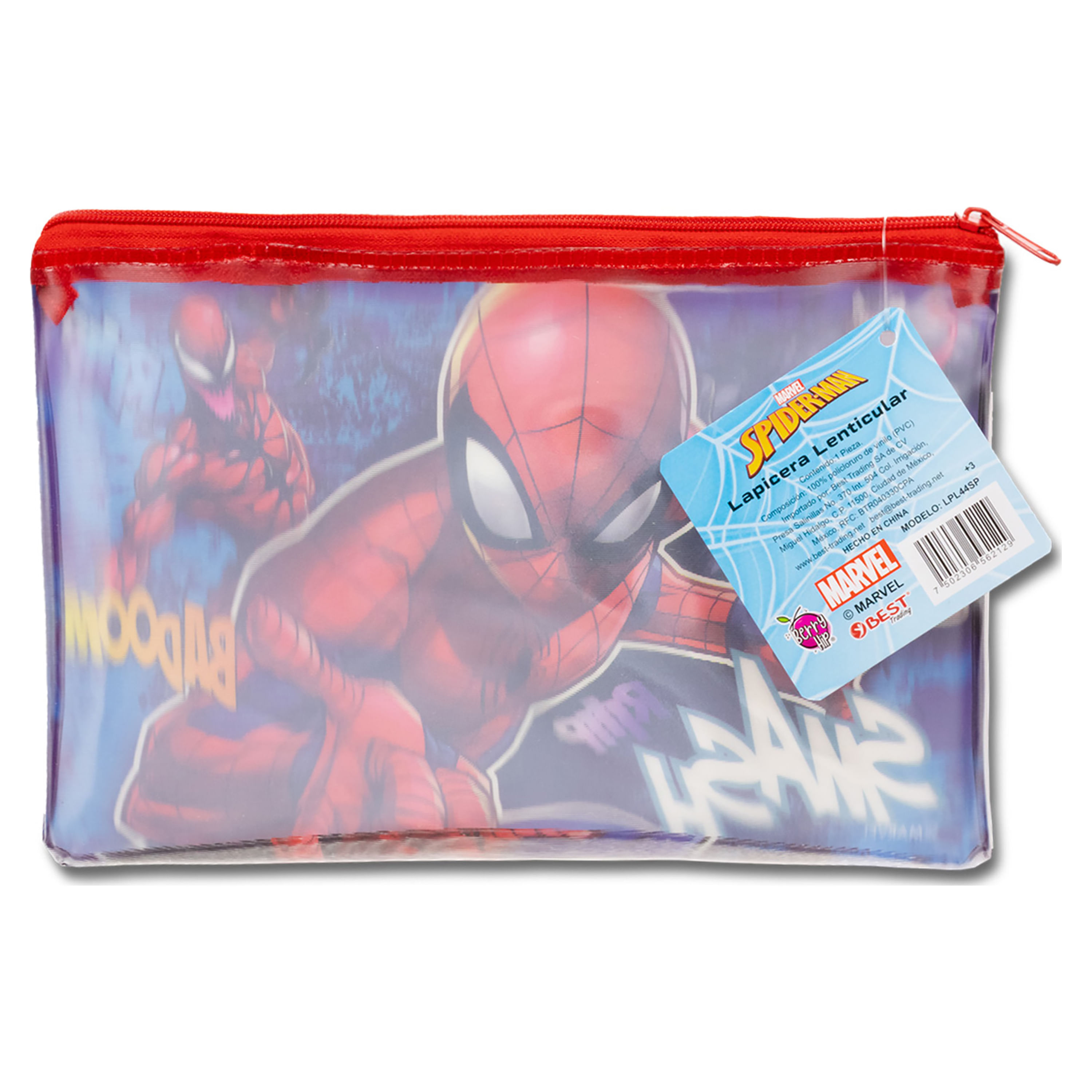 Comprar Lapicera Lenticular Spiderman para guardar todos accesorios  escolares | Walmart Nicaragua
