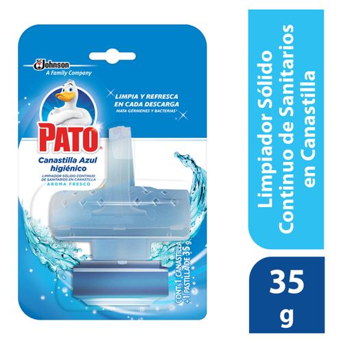 Canastilla Azúl Higiénico Pato® Aparato - 35gr