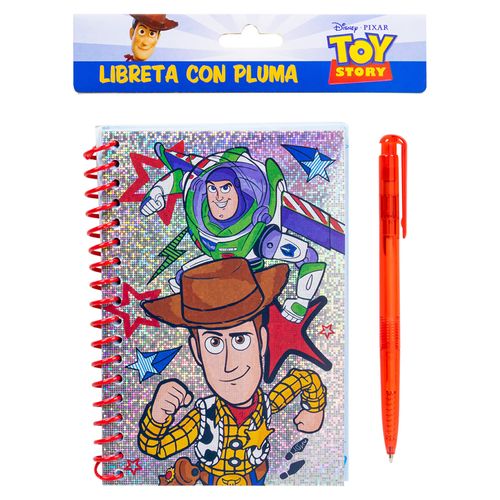 Libreta con Pluma Toy Story para escribir notas o tareas importantes