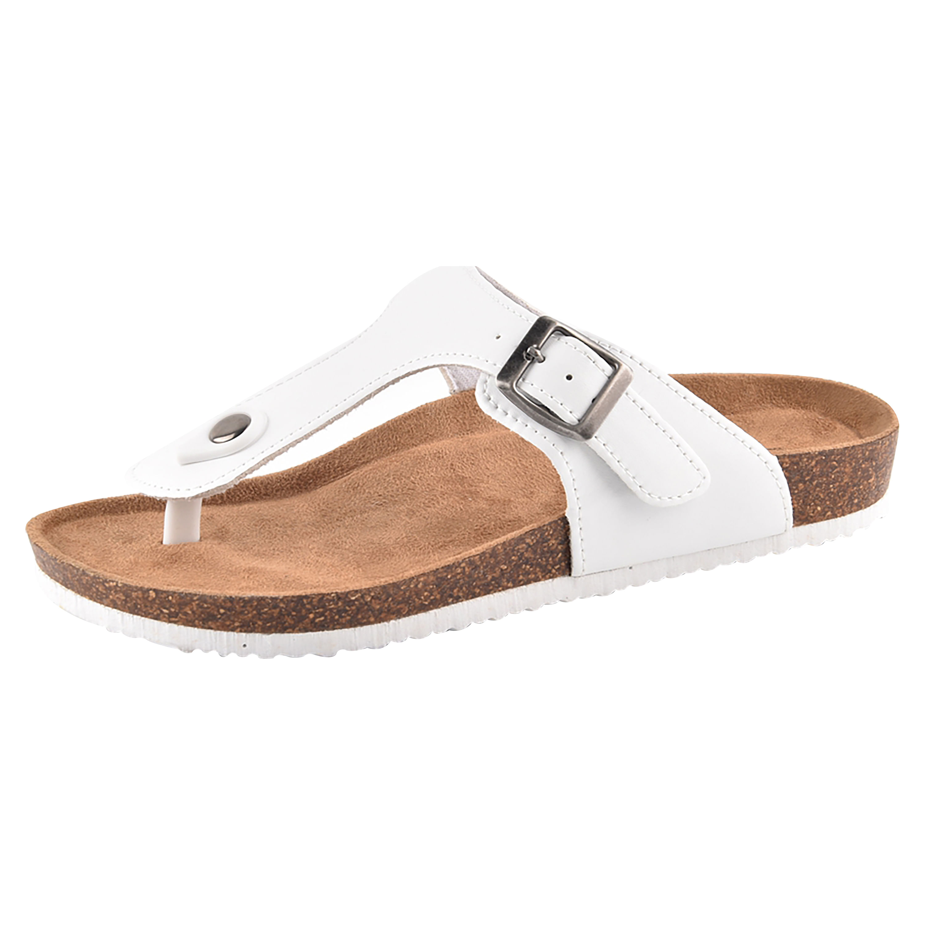 Sandalia Casual Boulevard Para Dama Medium Blanco Size 37