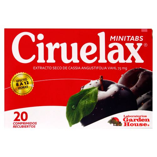 Ciruelax 75 Mg X20 Compuesto