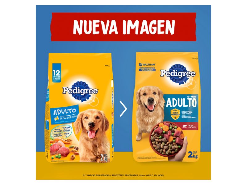 Comprar Alimento Perro Pedigree Adulto Nutrición Completa 2000gr Walmart Nicaragua