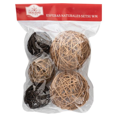 Esferas Naturales Set5U Wm