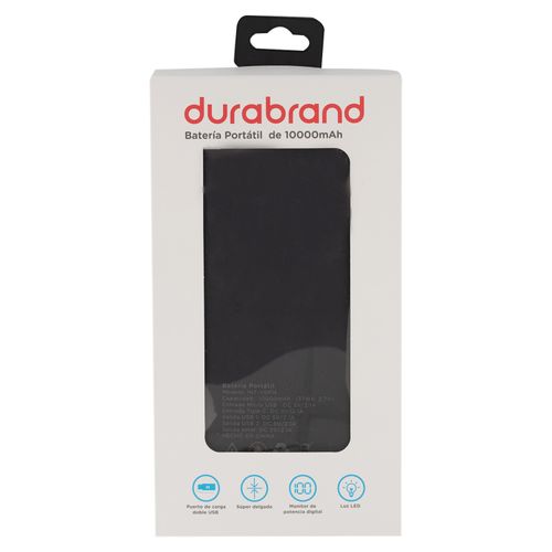 Batería Durabrand Portatil De 10000 Mah