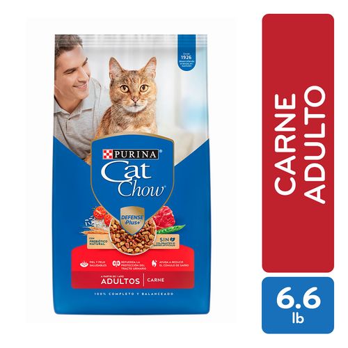 Alimento Seco Gato Adulto Purina Cat Chow Carne -3kg