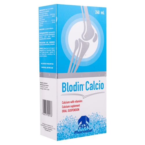 Blodin Calcio Jarabe Fco 240ml