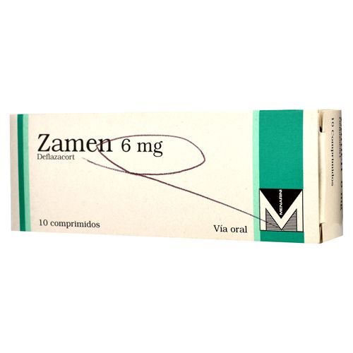 Tabletas Zamen 6mg- 10 Unidades
