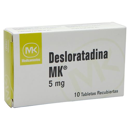 Desloratadina MK 5mg 10 Tabletas Recubiertas - Precio Por Unidad