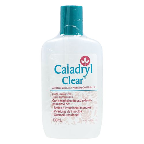 Locion Topica Caladryl Clear Frasco X 100ml