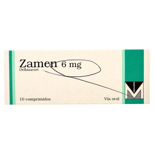 Tabletas Zamen 6mg- 10 Unidades