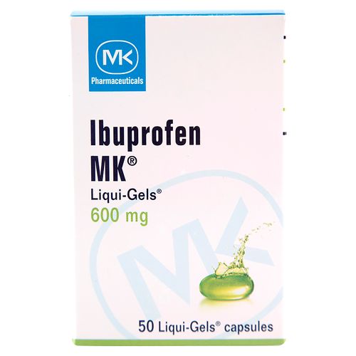 Tabletas De Ibuprofeno Mk  De Gelatina Blanda-600mg  -Precio indicado por Unidad-