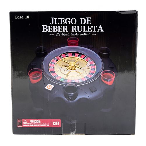 Set Ruleta para beber, Fty's Own Pkg. Modelo: 220097