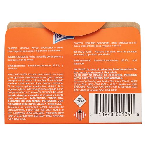 Pastilla Desodorante Terror frutal - 50 g