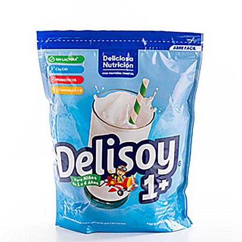 Bebida de Soya Marca Delisoy Sin Lactosa 1 más en Polvo - 800 gr