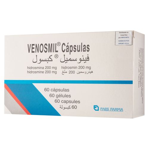 Venosmil 200 Mg X60 Cápsulas  -Precio indicado por Unidad-