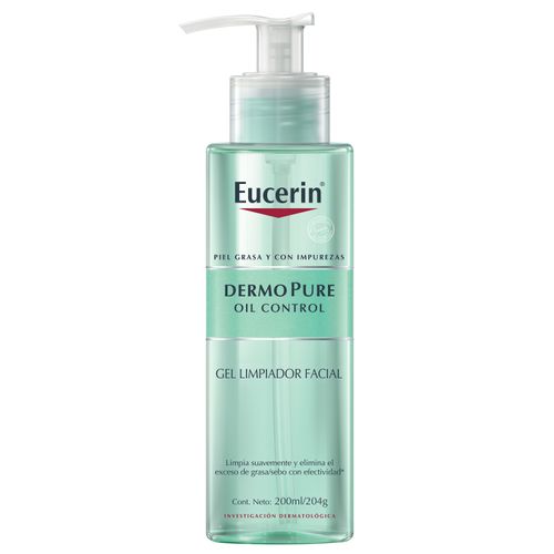 Gel Eucerin Limpiador Facial Dermopure Oil Control - 200ml