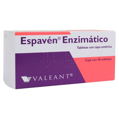 Espaven Enzimatico-50 Grageas  -Precio indicado por Unidad-