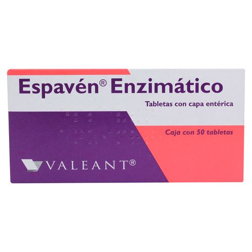 Espaven Enzimatico-50 Grageas  -Precio indicado por Unidad-