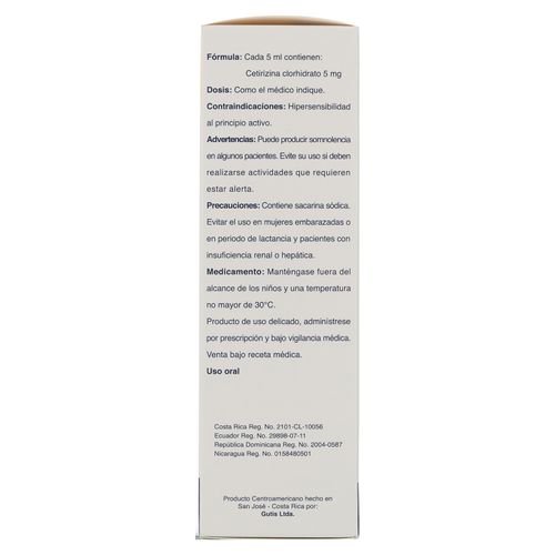 Talerdin Jarabe Gutis - 60 ml